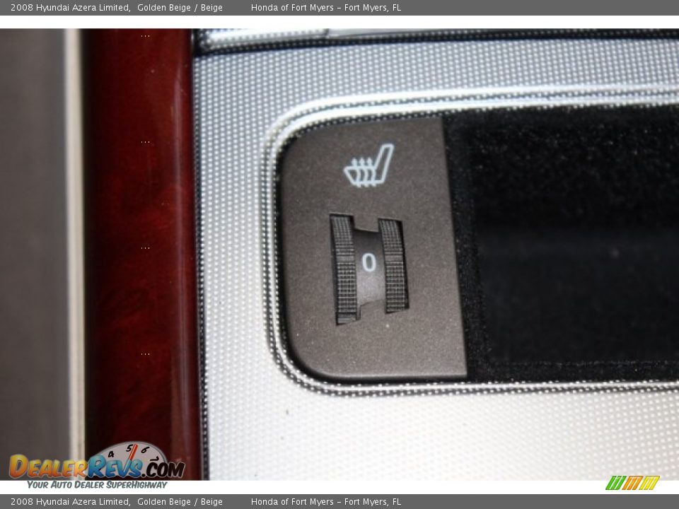 2008 Hyundai Azera Limited Golden Beige / Beige Photo #21