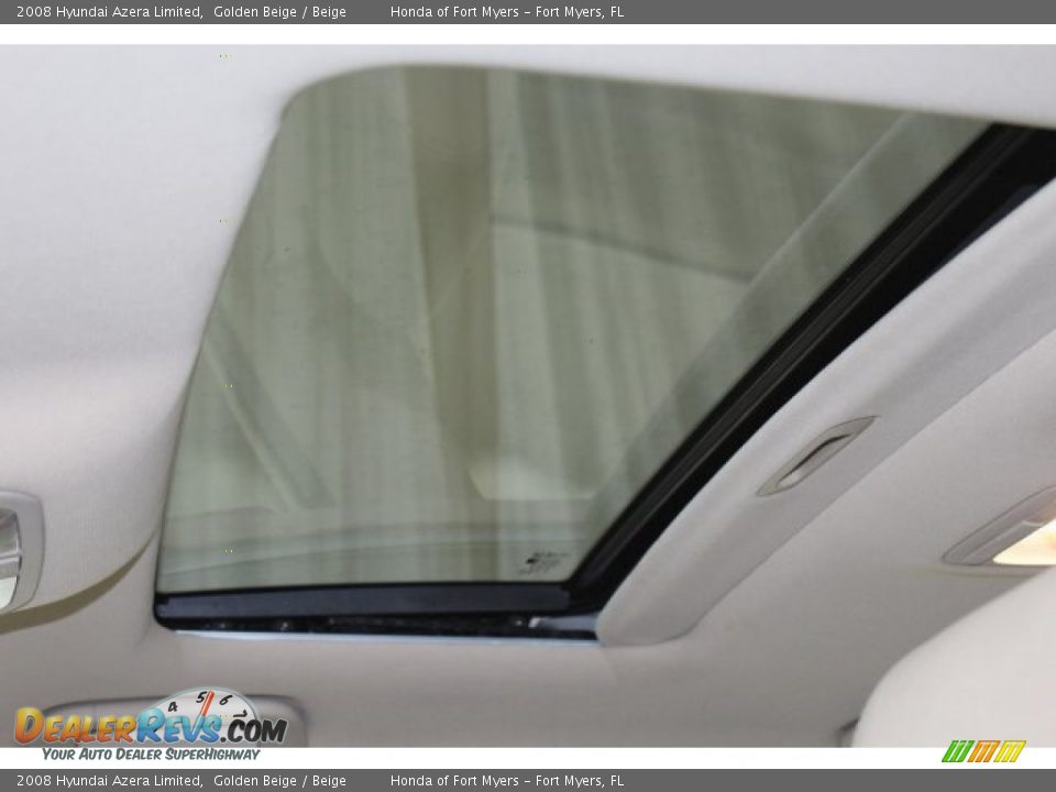 2008 Hyundai Azera Limited Golden Beige / Beige Photo #22