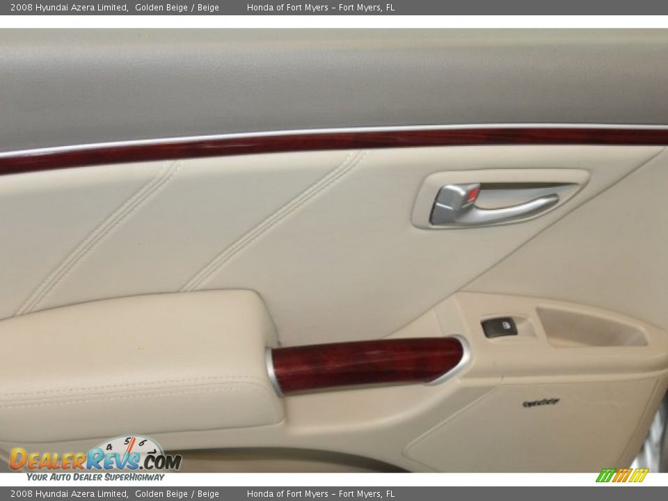 2008 Hyundai Azera Limited Golden Beige / Beige Photo #23