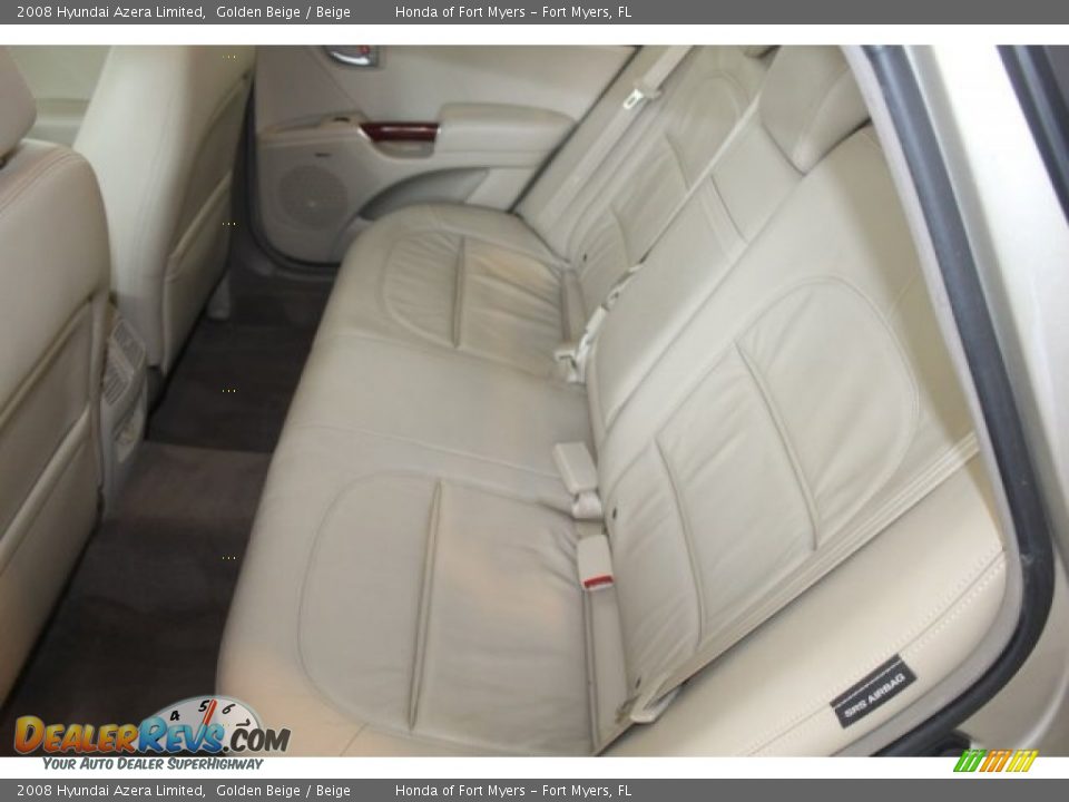2008 Hyundai Azera Limited Golden Beige / Beige Photo #24