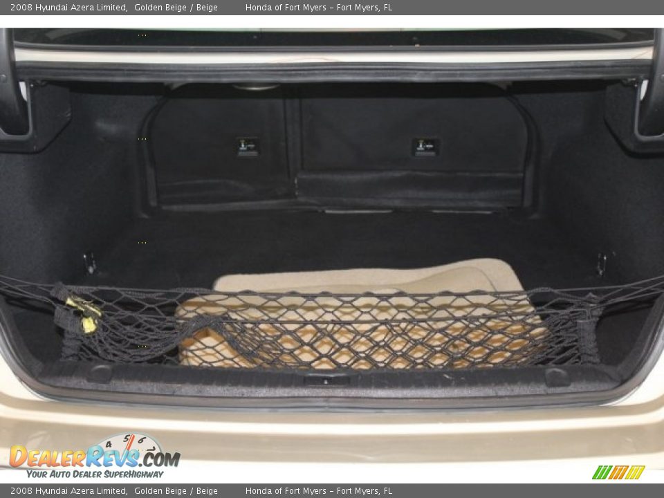 2008 Hyundai Azera Limited Golden Beige / Beige Photo #25