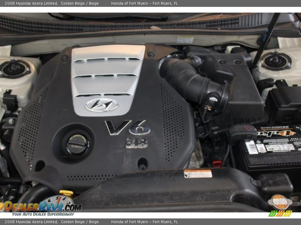 2008 Hyundai Azera Limited Golden Beige / Beige Photo #29