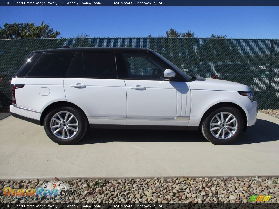2017 Land Rover Range Rover Fuji White / Ebony/Ebony Photo #2