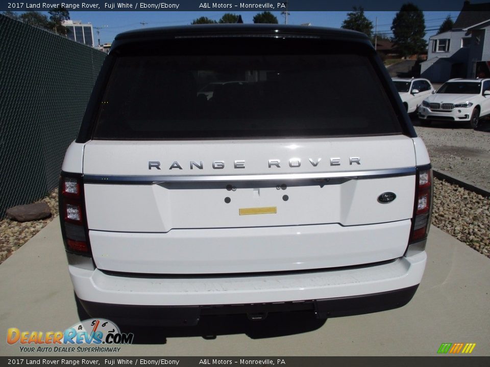 2017 Land Rover Range Rover Fuji White / Ebony/Ebony Photo #4