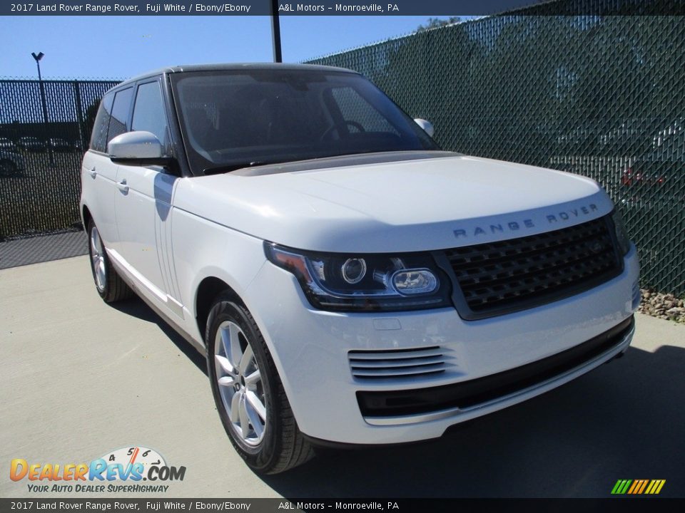 2017 Land Rover Range Rover Fuji White / Ebony/Ebony Photo #5