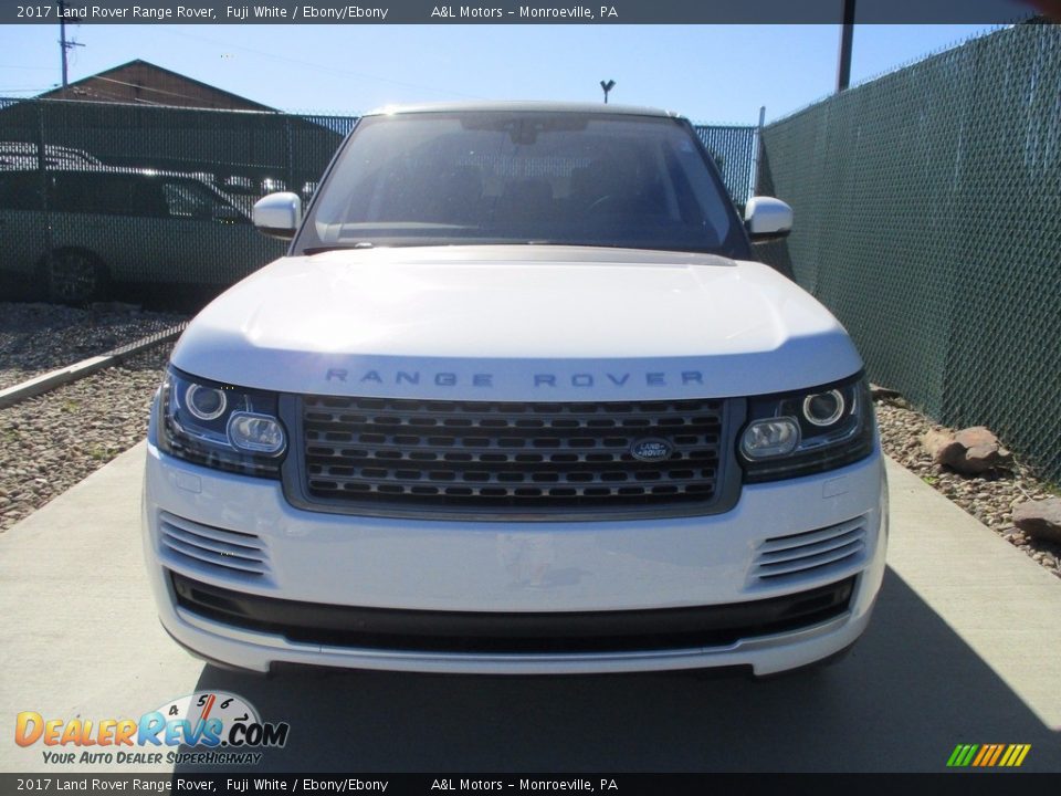 2017 Land Rover Range Rover Fuji White / Ebony/Ebony Photo #6