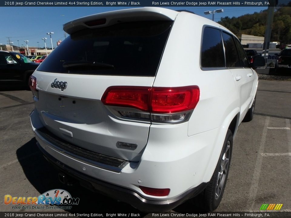 2018 Jeep Grand Cherokee Limited 4x4 Sterling Edition Bright White / Black Photo #5