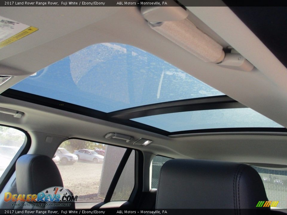 2017 Land Rover Range Rover Fuji White / Ebony/Ebony Photo #9