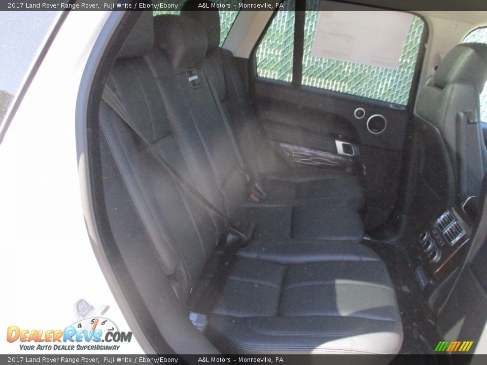 2017 Land Rover Range Rover Fuji White / Ebony/Ebony Photo #11