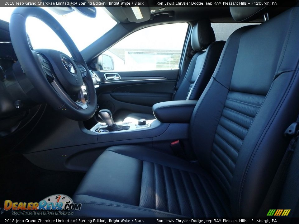 2018 Jeep Grand Cherokee Limited 4x4 Sterling Edition Bright White / Black Photo #10