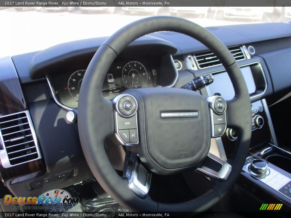 2017 Land Rover Range Rover Fuji White / Ebony/Ebony Photo #13