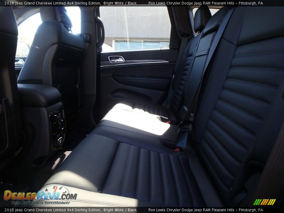 2018 Jeep Grand Cherokee Limited 4x4 Sterling Edition Bright White / Black Photo #11