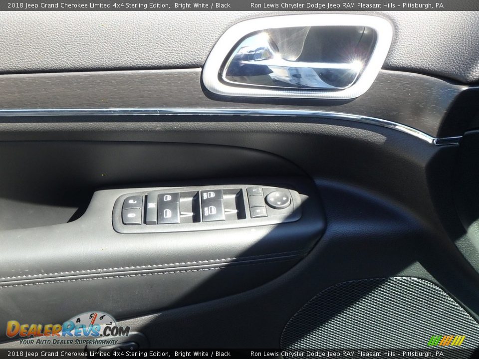 2018 Jeep Grand Cherokee Limited 4x4 Sterling Edition Bright White / Black Photo #13