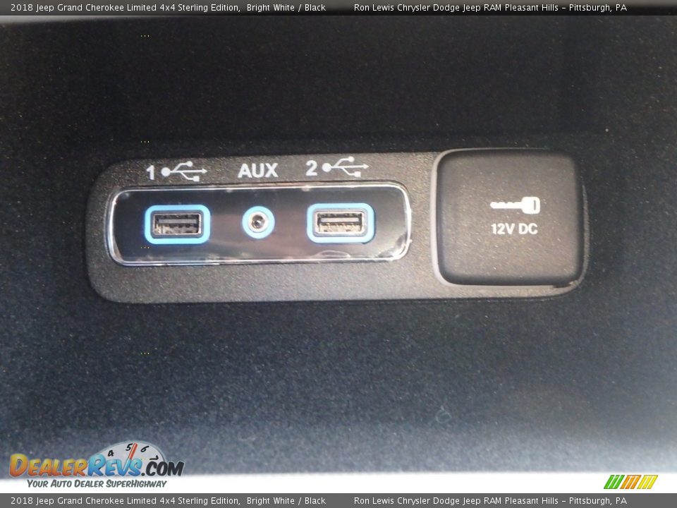 2018 Jeep Grand Cherokee Limited 4x4 Sterling Edition Bright White / Black Photo #18