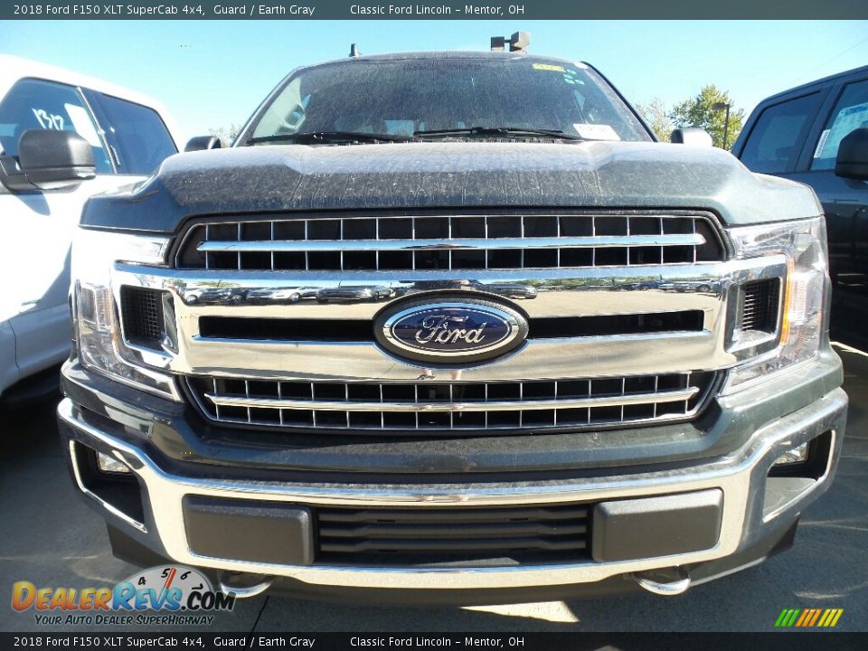 2018 Ford F150 XLT SuperCab 4x4 Guard / Earth Gray Photo #2