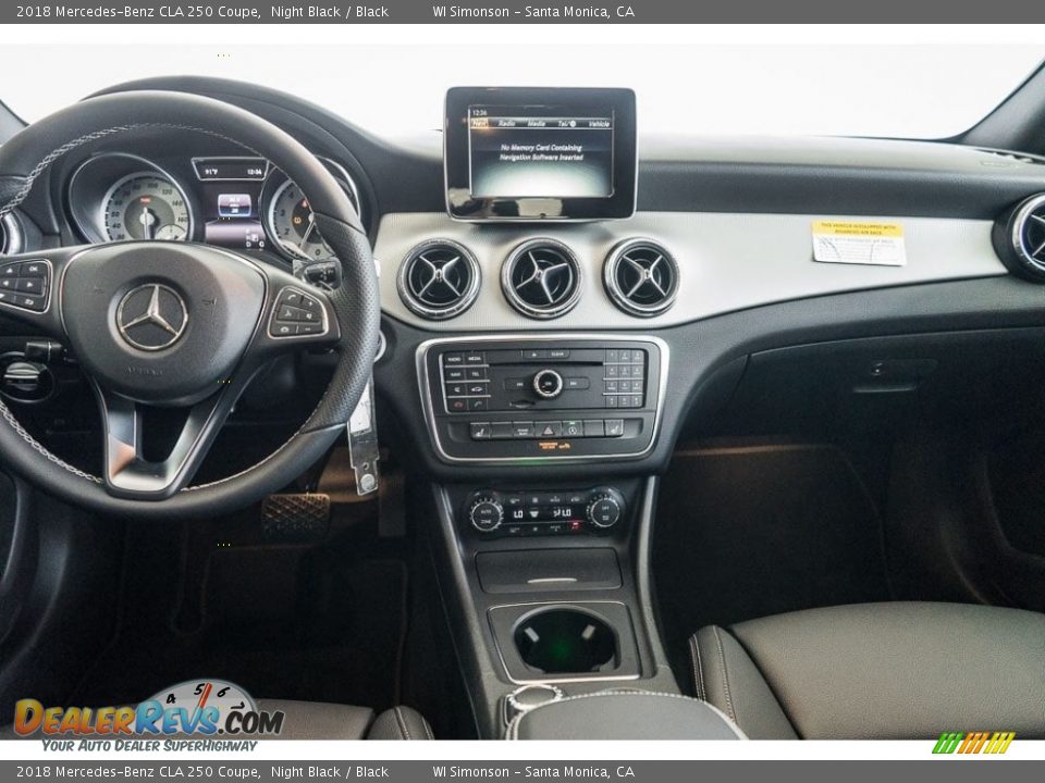 2018 Mercedes-Benz CLA 250 Coupe Night Black / Black Photo #5