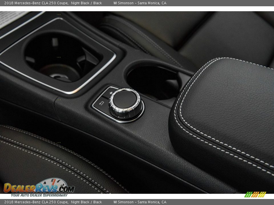 2018 Mercedes-Benz CLA 250 Coupe Night Black / Black Photo #7