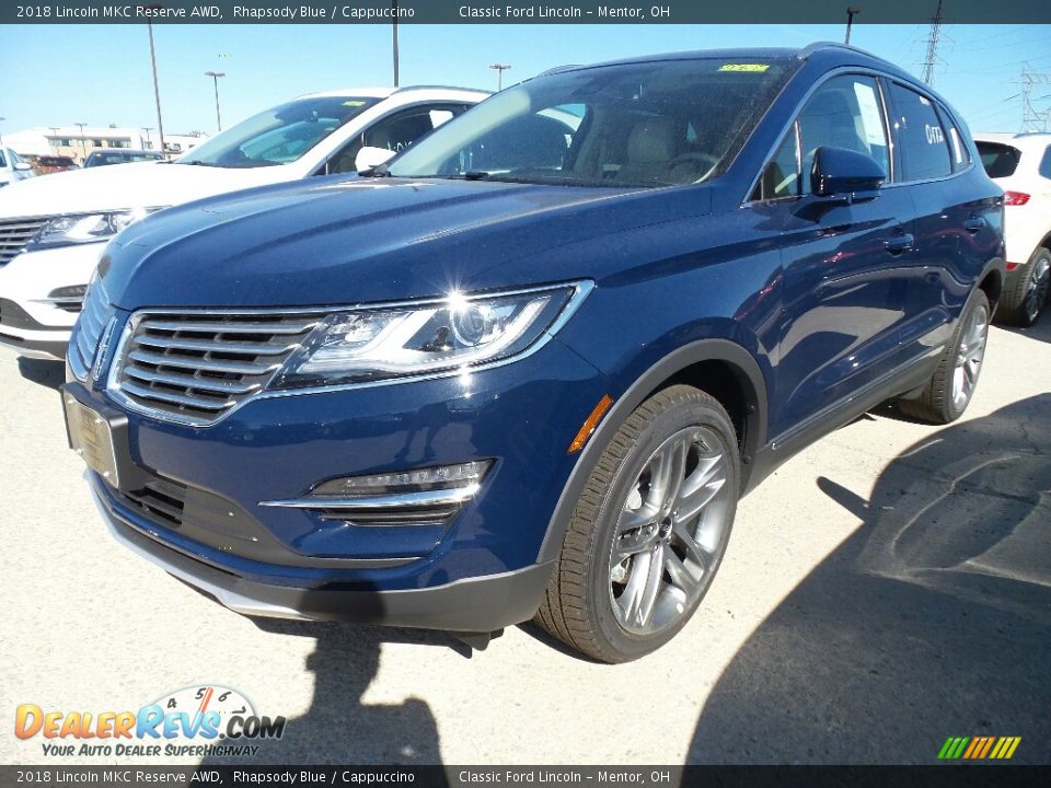Front 3/4 View of 2018 Lincoln MKC Reserve AWD Photo #1