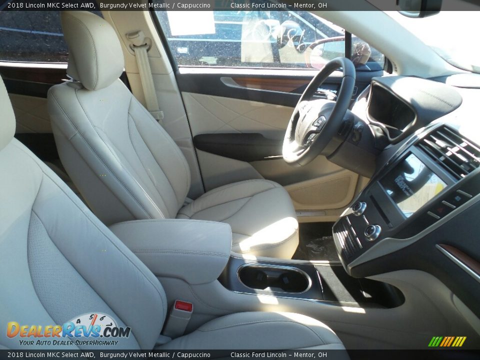 2018 Lincoln MKC Select AWD Burgundy Velvet Metallic / Cappuccino Photo #3