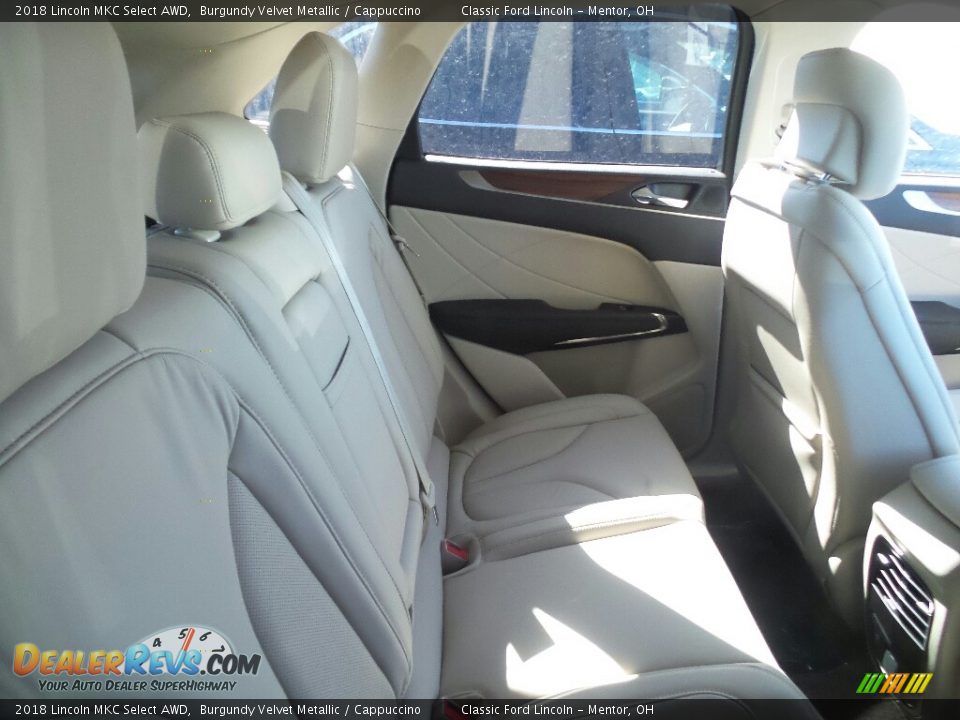 2018 Lincoln MKC Select AWD Burgundy Velvet Metallic / Cappuccino Photo #4