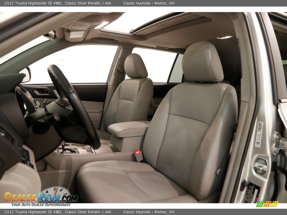 2012 Toyota Highlander SE 4WD Classic Silver Metallic / Ash Photo #5