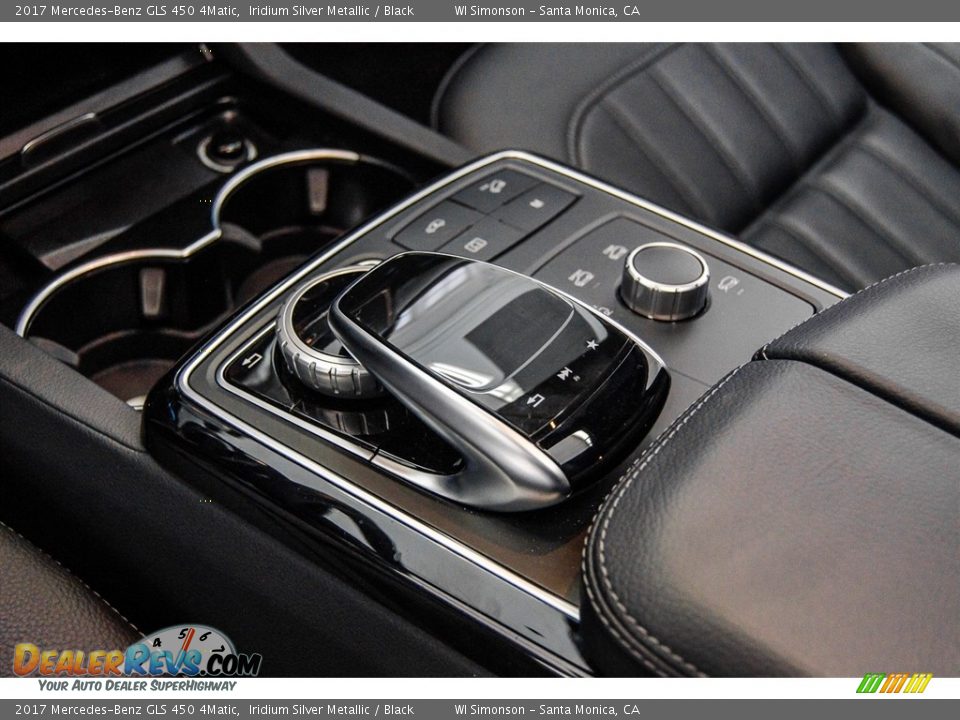 2017 Mercedes-Benz GLS 450 4Matic Iridium Silver Metallic / Black Photo #7
