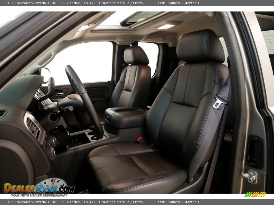 2012 Chevrolet Silverado 1500 LTZ Extended Cab 4x4 Graystone Metallic / Ebony Photo #5