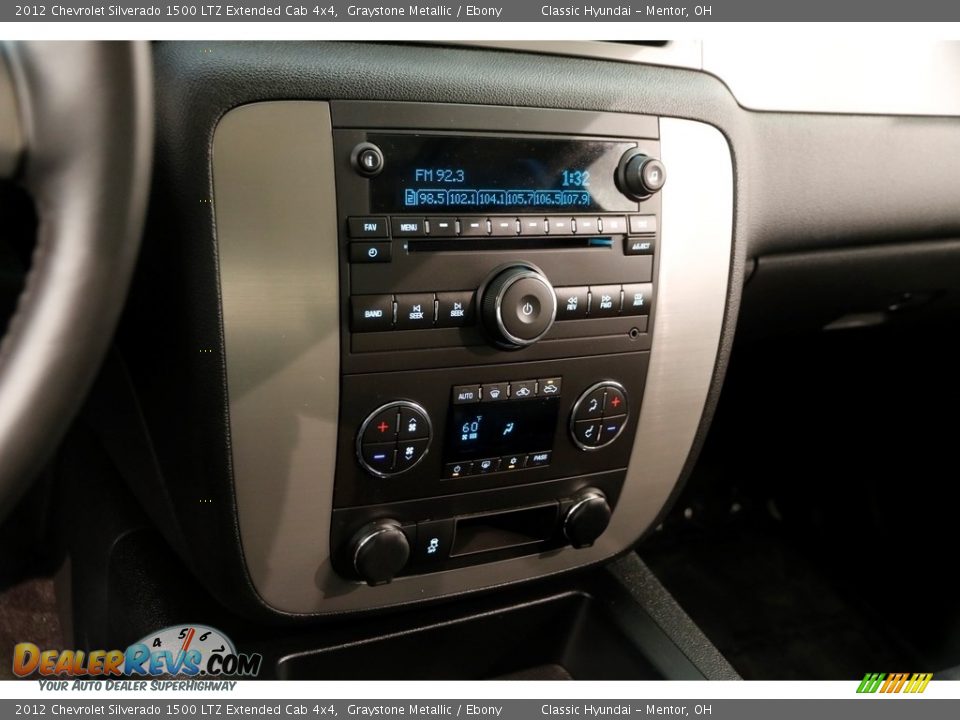 2012 Chevrolet Silverado 1500 LTZ Extended Cab 4x4 Graystone Metallic / Ebony Photo #8