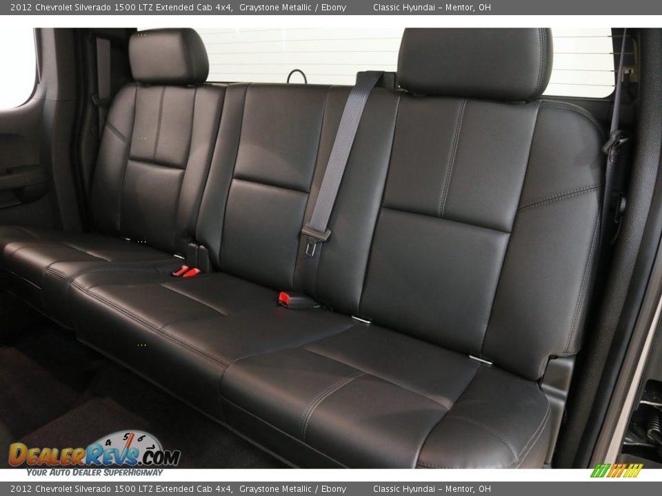2012 Chevrolet Silverado 1500 LTZ Extended Cab 4x4 Graystone Metallic / Ebony Photo #13