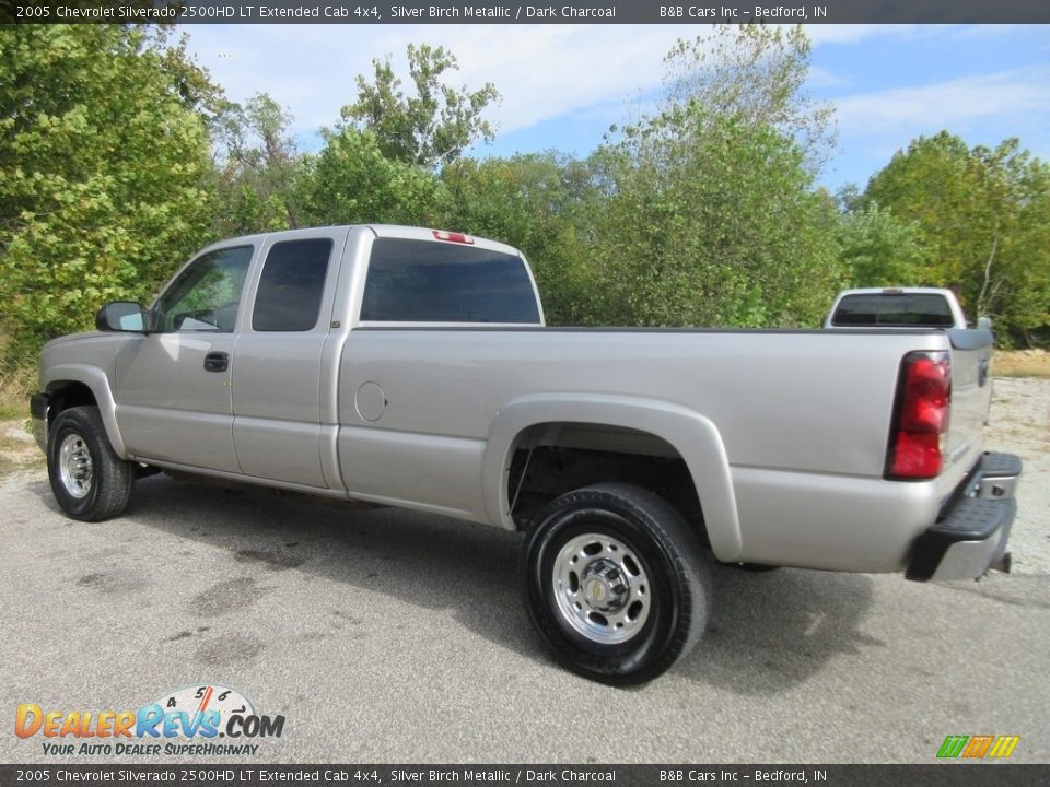 2005 Chevrolet Silverado 2500HD LT Extended Cab 4x4 Silver Birch Metallic / Dark Charcoal Photo #7