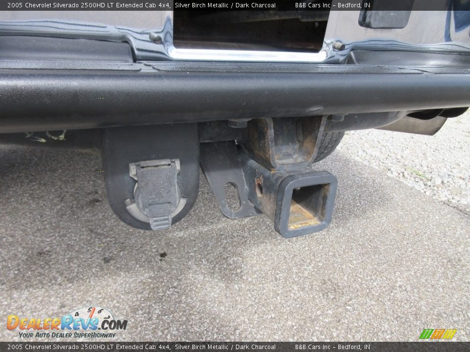 2005 Chevrolet Silverado 2500HD LT Extended Cab 4x4 Silver Birch Metallic / Dark Charcoal Photo #11