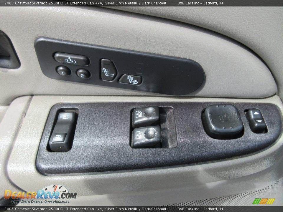 2005 Chevrolet Silverado 2500HD LT Extended Cab 4x4 Silver Birch Metallic / Dark Charcoal Photo #23