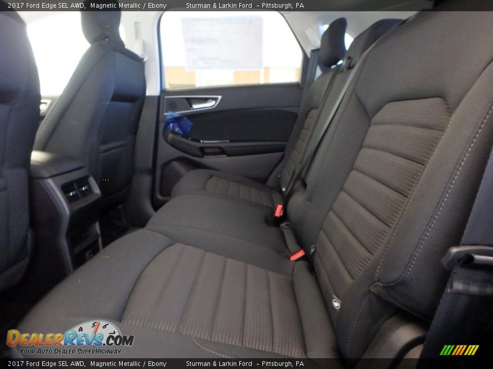 2017 Ford Edge SEL AWD Magnetic Metallic / Ebony Photo #7