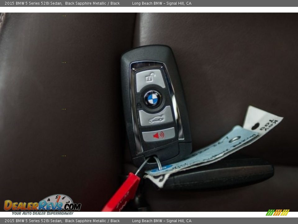 2015 BMW 5 Series 528i Sedan Black Sapphire Metallic / Black Photo #11
