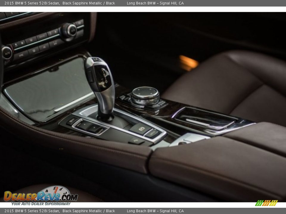2015 BMW 5 Series 528i Sedan Black Sapphire Metallic / Black Photo #16