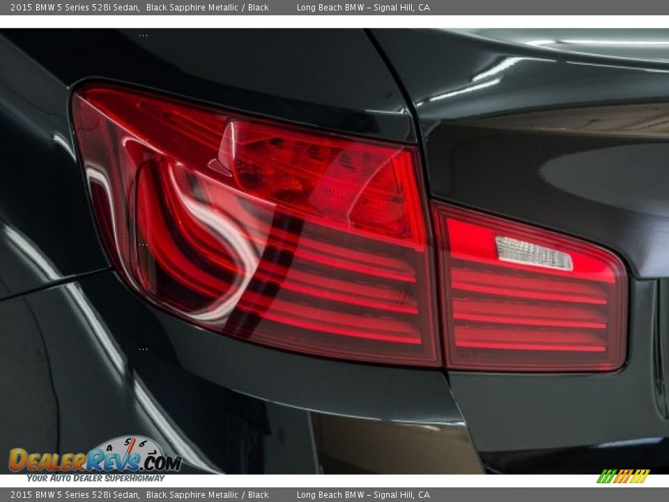 2015 BMW 5 Series 528i Sedan Black Sapphire Metallic / Black Photo #20