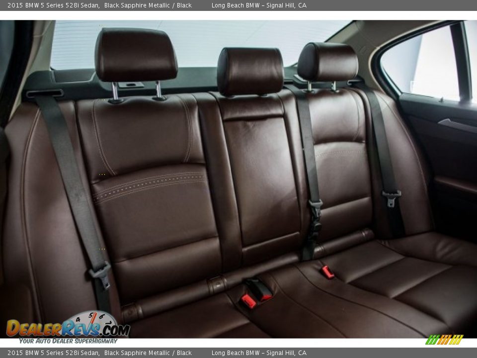 2015 BMW 5 Series 528i Sedan Black Sapphire Metallic / Black Photo #27