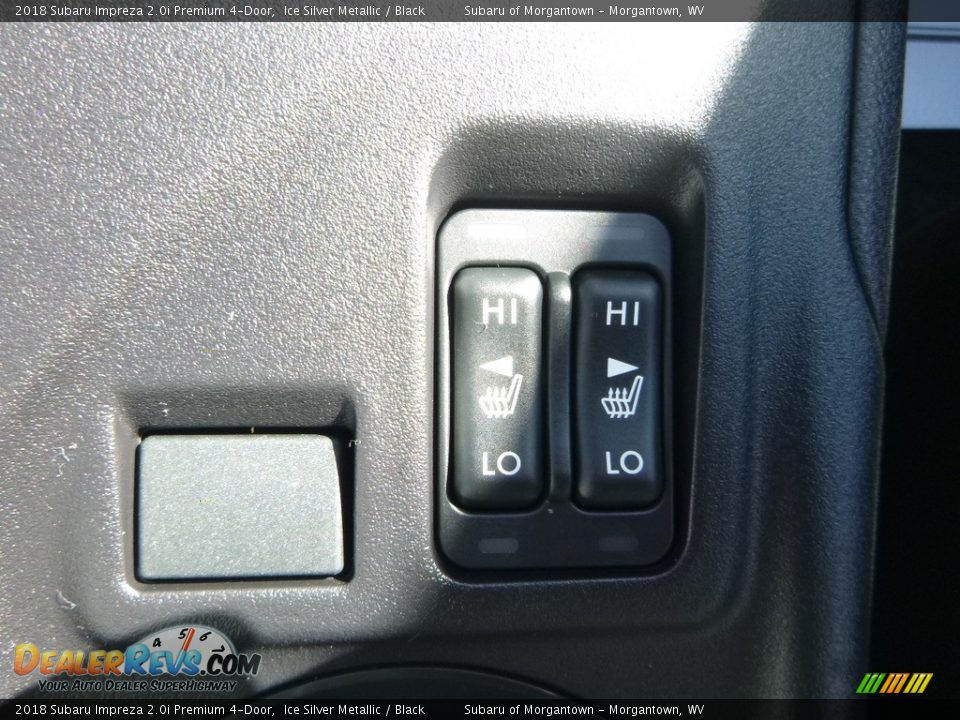 2018 Subaru Impreza 2.0i Premium 4-Door Ice Silver Metallic / Black Photo #17