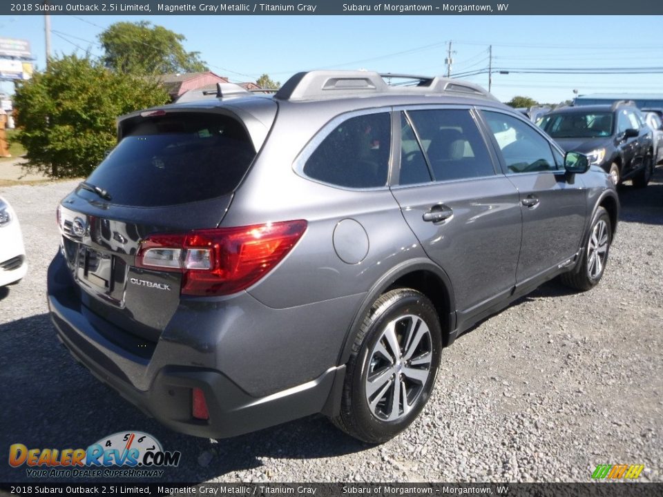2018 Subaru Outback 2.5i Limited Magnetite Gray Metallic / Titanium Gray Photo #4