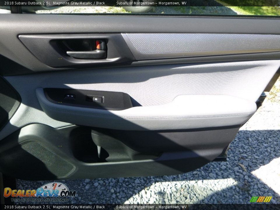 2018 Subaru Outback 2.5i Magnetite Gray Metallic / Black Photo #12