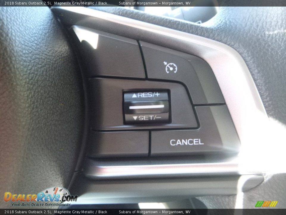 2018 Subaru Outback 2.5i Magnetite Gray Metallic / Black Photo #19