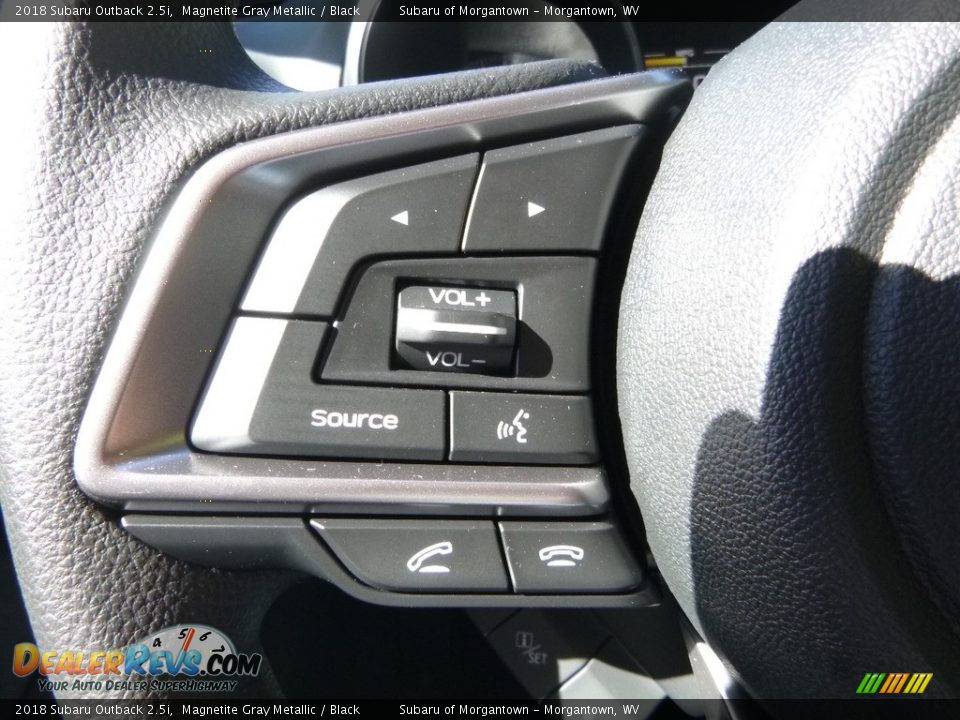 2018 Subaru Outback 2.5i Magnetite Gray Metallic / Black Photo #20