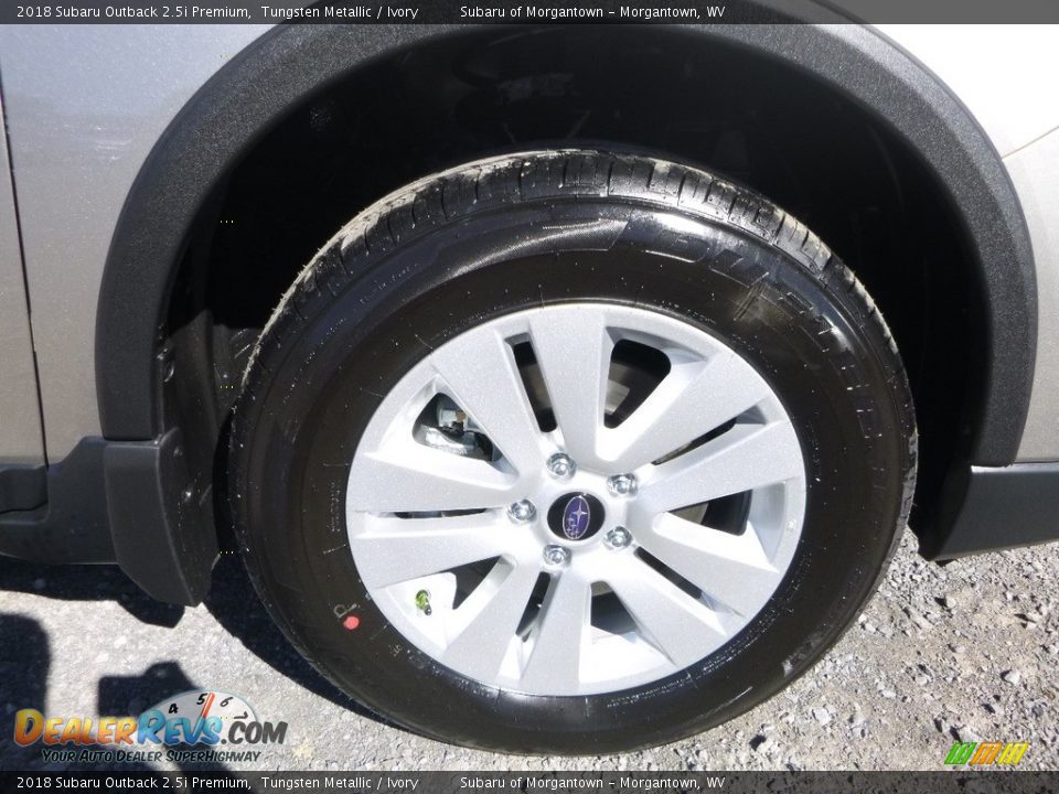 2018 Subaru Outback 2.5i Premium Tungsten Metallic / Ivory Photo #2