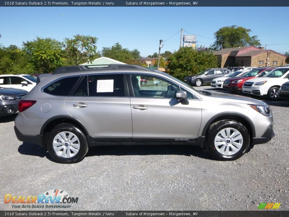 2018 Subaru Outback 2.5i Premium Tungsten Metallic / Ivory Photo #3