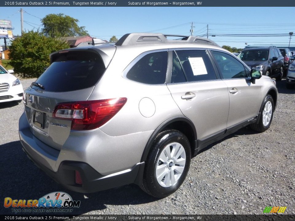 2018 Subaru Outback 2.5i Premium Tungsten Metallic / Ivory Photo #4