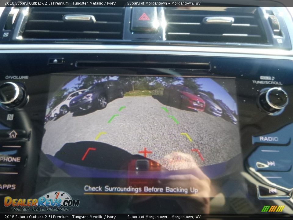 2018 Subaru Outback 2.5i Premium Tungsten Metallic / Ivory Photo #20