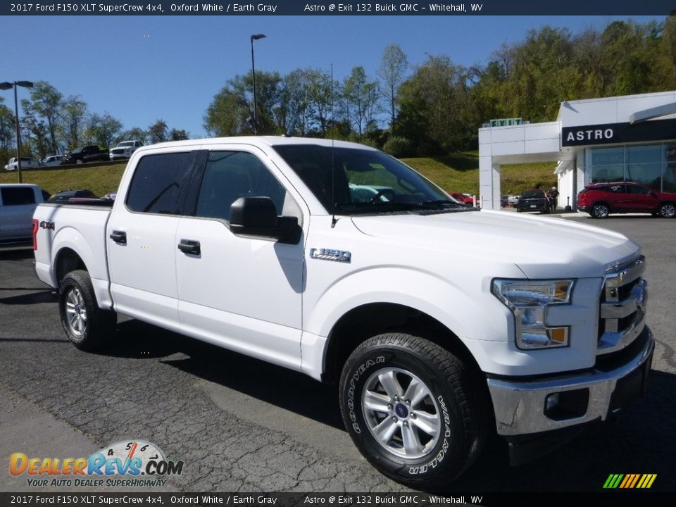 2017 Ford F150 XLT SuperCrew 4x4 Oxford White / Earth Gray Photo #1