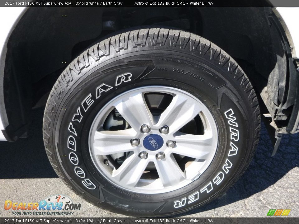 2017 Ford F150 XLT SuperCrew 4x4 Oxford White / Earth Gray Photo #2