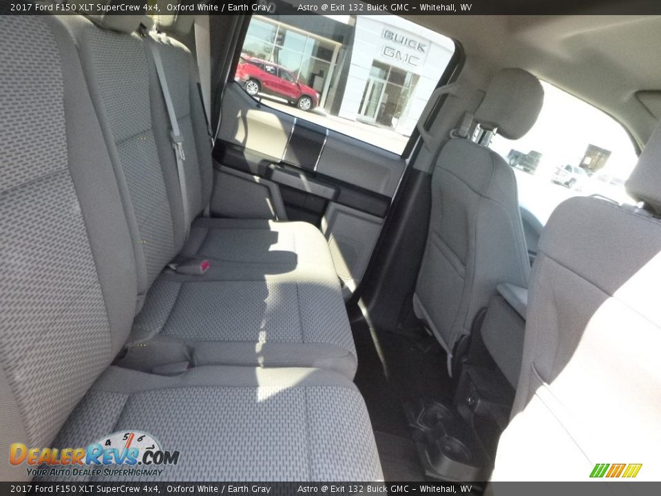 2017 Ford F150 XLT SuperCrew 4x4 Oxford White / Earth Gray Photo #12