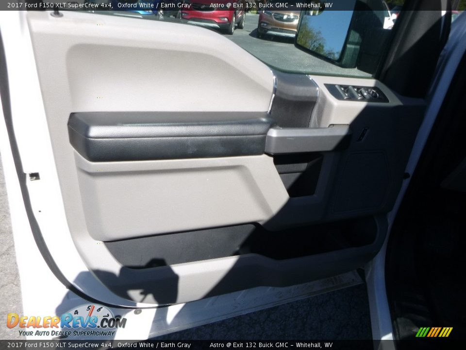 2017 Ford F150 XLT SuperCrew 4x4 Oxford White / Earth Gray Photo #15